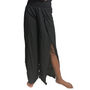 Elan Black Popover Knit Cover-Up Pants Size Small